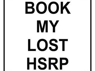 RJ Book My Lost HSRP Rajasthan