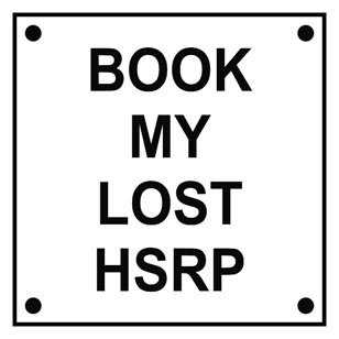 RJ Book My Lost HSRP Rajasthan